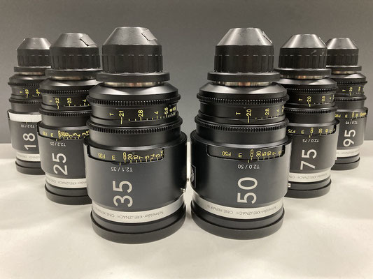 Puhlmann Cine - Schneider Kreuznach Xenar III Cine Lens Set