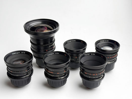 Puhlmann Cine - Zeiss Standard Prime Cine Lens Set