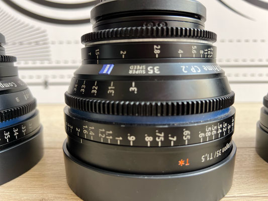 Puhlmann Cine - Zeiss Compact Prime CP.2 Cine Lens Set