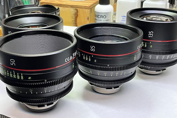 Puhlmann Cine - Canon CN-E Cine Lens Set, PL-Mount by Duclos