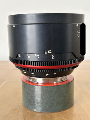 Puhlmann Cine - Canon K35 85mm Cine Lens rehoused TLS