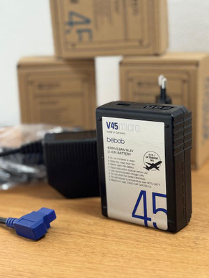 Puhlmann Cine - Bebob V45 Micro Battery Set