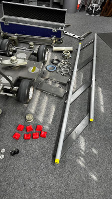 Puhlmann Cine - Grip Factory Munich GF-Quad Dolly & Grip-Kit Set & Jib-Arm