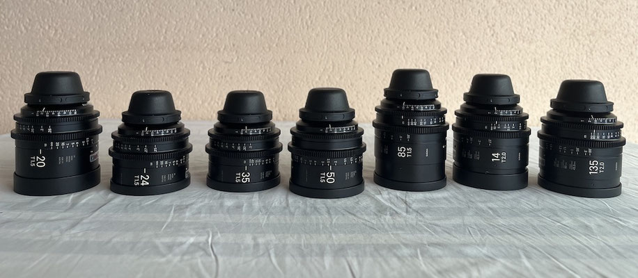 PC.15.5267 - Sigma Highspeed FF Cine Lens Set