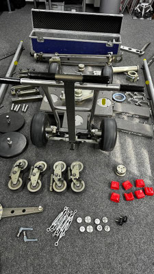 Puhlmann Cine - Grip Factory Munich GF-Quad Dolly & Grip-Kit Set & Jib-Arm