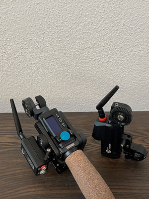 Puhlmann Cine - Autonomous wireless zoom set with Elokuvakonepaja holder 