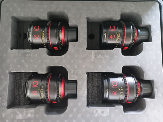Puhlmann Cine - Angenieux Optimo Prime Lens Set