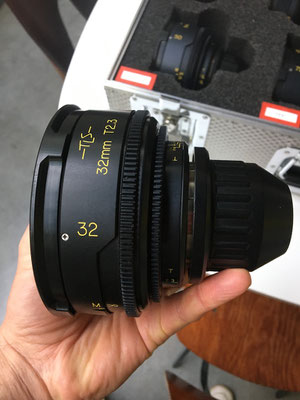 Puhlmann Cine - Cooke Speed Panchro Cine Lens Set rehoused by TLS