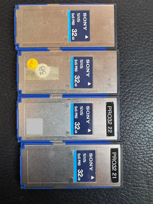 Puhlmann Cine - Sony SXS Pro Memory Card Set