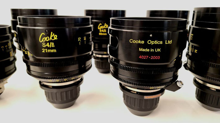 Puhlmann Cine - Cooke S4i Lens Set