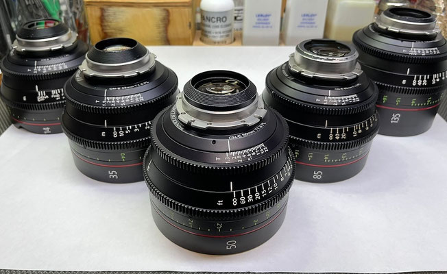 Puhlmann Cine - Canon CN-E Cine Lens Set, PL-Mount by Duclos
