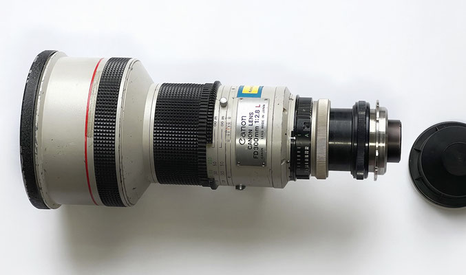 Puhlmann Cine - Canon FD 300mm T2,8 Cine Lens with PL-Mount
