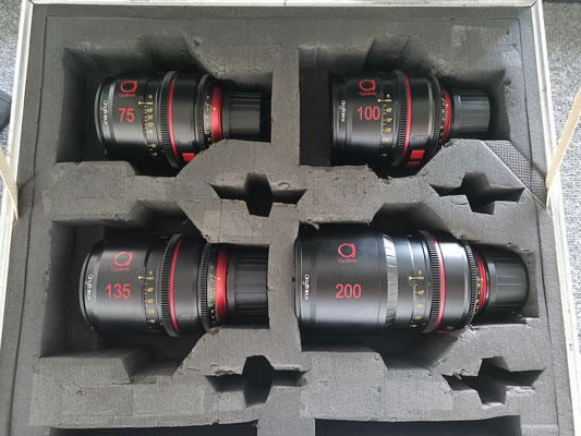 Puhlmann Cine - Angenieux Optimo Prime Lens Set