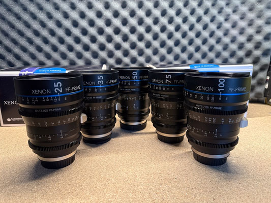 Puhlmann Cine - Schneider Kreuznach Xenon FF Lens Set