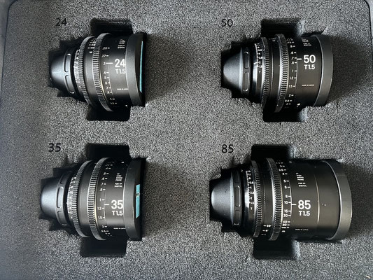 Puhlmann Cine - Sigma Cine Prime Lens Set