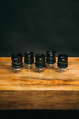 Puhlmann Cine - Celere High Speed Cine Lens Set