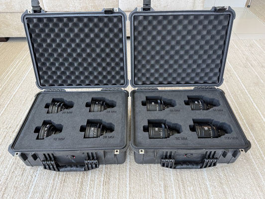 Puhlmann CIne - PC.15.5723 - Canon FD Cine Lens Set by WhitePoint
