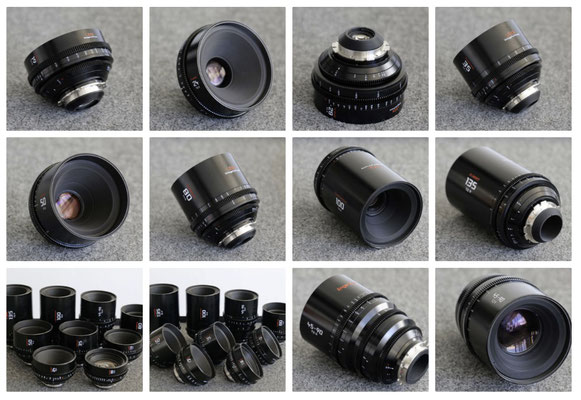 Puhlmann Cine - Leica R Cine Lens Set rehoused by GL-Optics