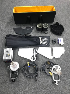 Puhlmann Cine - Dedolight PanAura Octodome 5 Set