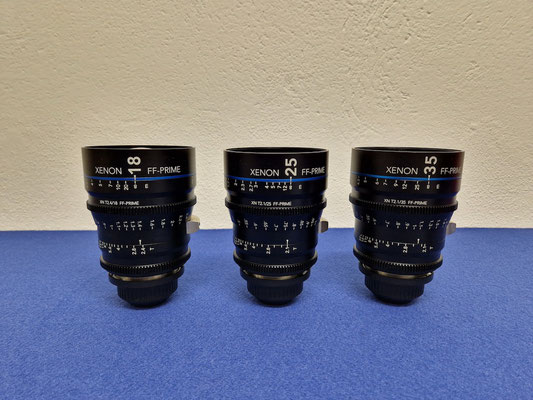 Puhlmann Cine - Schneider Xenon Cine Lens Set