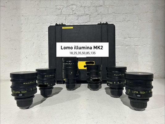 Puhlmann Cine - Lomo Illumina MK2 Cine Lens Set