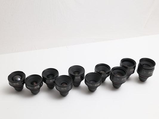 Puhlmann Cine - Canon FD Cine Lens Set rehoused by TLS