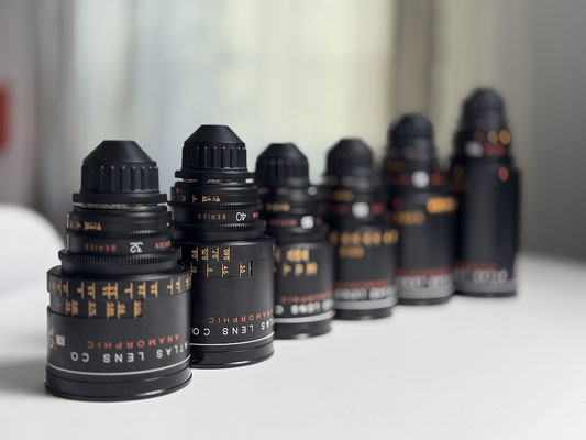 Puhlmann Cine - Atlas Orion Silver Edition Cine Lens Set