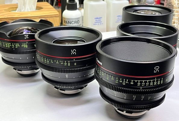 Puhlmann Cine - Canon CN-E Cine Lens Set, PL-Mount by Duclos
