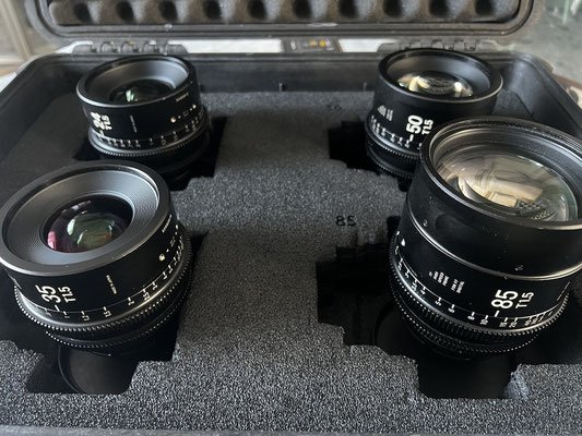 Puhlmann Cine - Sigma Cine Prime Lens Set