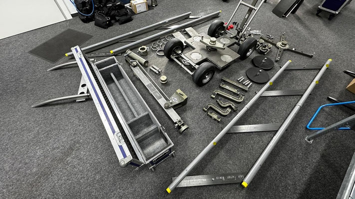 Puhlmann Cine - Grip Factory Munich GF-Quad Dolly & Grip-Kit Set & Jib-Arm