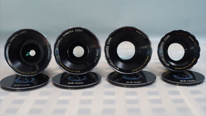 Puhlmann Cine - PC.15.4296 - Mitchell High Speed Cine Lens Set w/ BNCR Mount
