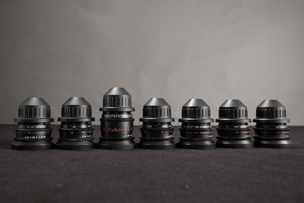 Puhlmann Cine - Zeiss Standard Speed Cine Lens Set