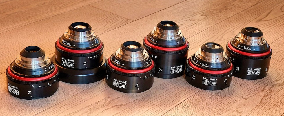 Puhlmann Cine - Canon K35 Cine Lens Set rehoused by TLS