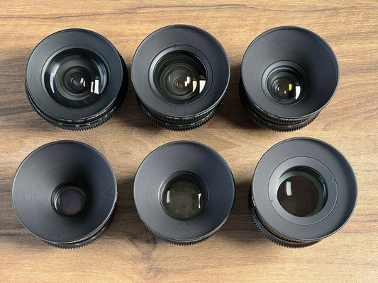 Puhlmann Cine - PC.15.-5278 - Iron Glass Cine Lens Set 