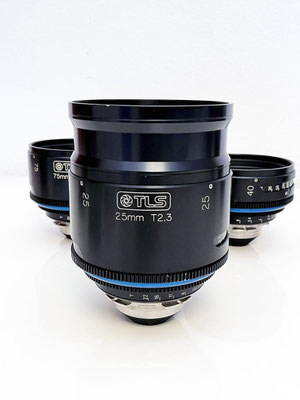 Puhlmann Cine - Kowa Promina Spherical Cine Lens Set rehoused by TLS