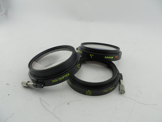Puhlmann Cine - Carl Zeiss 95mm Diopter Set +0.5, +1, +2 for Supreme Lenses