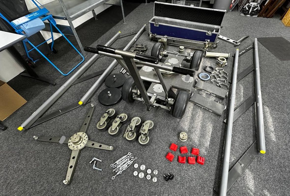 PC.15.5483 - Grip Factory Munich GF-Quad Dolly & Grip-Kit Set & Jib-Arm