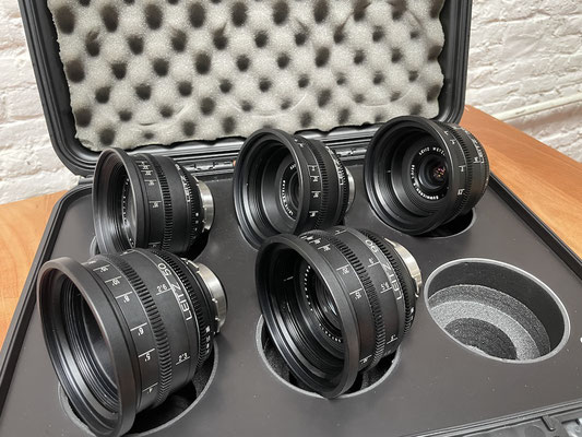 Puhlmann Cine - Leica R Cine Lens Set rehoused