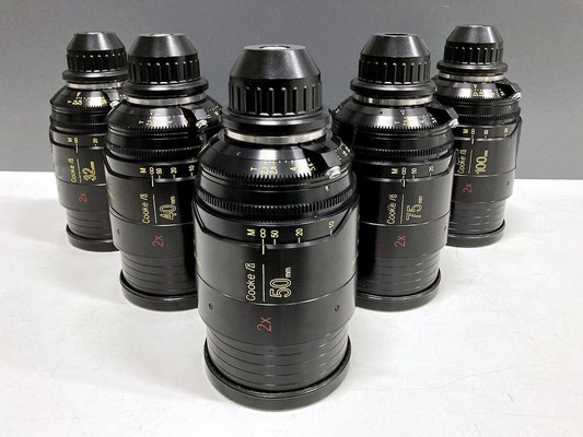 Puhlmann Cine - Cooke Anamorphic/i 2x Cine Lens Set