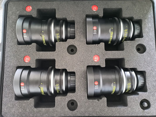 Puhlmann Cine - Leitz Full Frame Prime Cine Lens Set