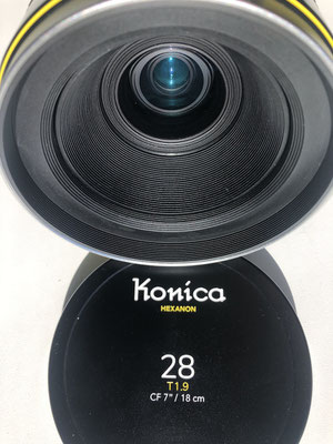 Puhlmann Cine - Konica Hexanon Cine Lens Set rehoused by Ancient Optics