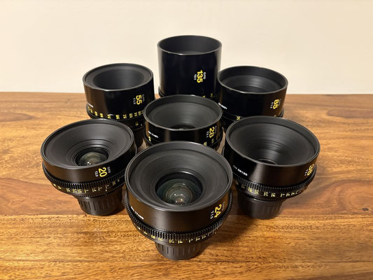 Puhlmann Cine - PC.15.5562 - Canon FD Cine Lens Set rehoused by GL Optics