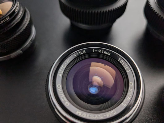 Puhlmann Cine - Olympus OM Zuiko Lens Set