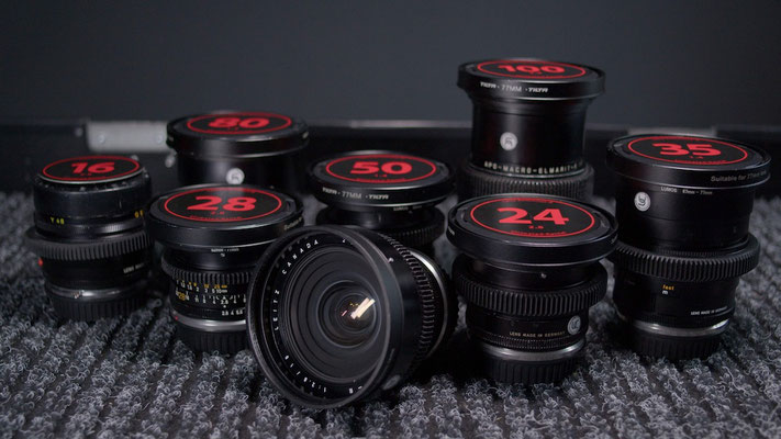 Puhlmann Cine - Leica Summilux-R Cine Lens Set