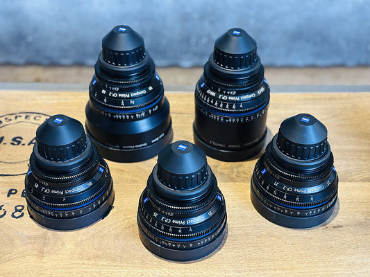 Puhlmann Cine - PC.15.5508 - Zeiss CP.2 Cine Lens Set