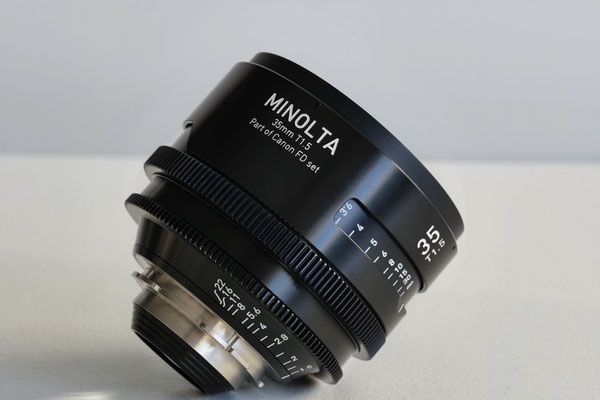 Puhlmann Cine - Canon FD Cine Lens Set rehoused by White Point Optics