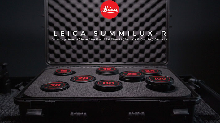 Puhlmann Cine - Leica Summilux-R Cine Lens Set