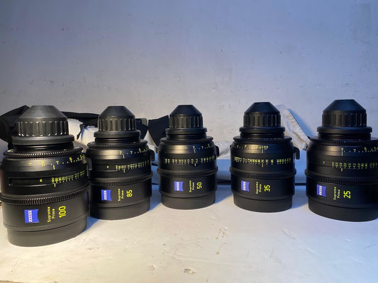 Puhlmann Cine - Zeiss Supreme Prime Cine Lens Set