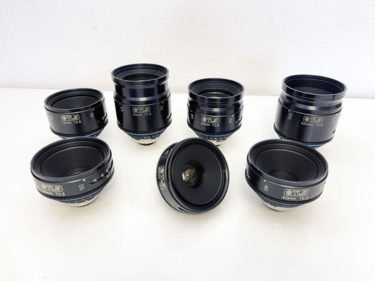 Puhlmann Cine - Kowa Promina Spherical Cine Lens Set rehoused by TLS