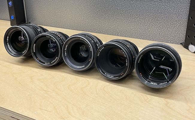 Puhlmann Cine - Carl Zeiss Super Speed Cine Lens Set